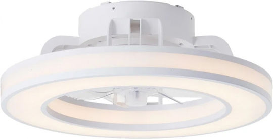 Brilliant G80915/05 Ventilator de Tavan 41.5cm cu Lumină Albă