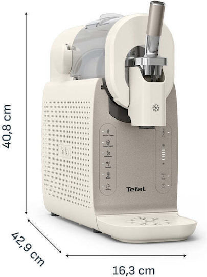 Tefal Freezi Mașină de înghețată 1.4lt Argintiu
