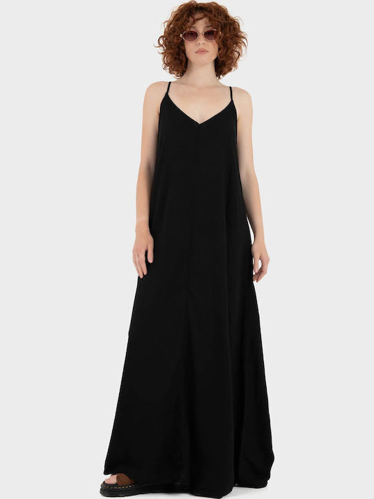 Καλοκαιρινό Maxi Φόρεμα Black