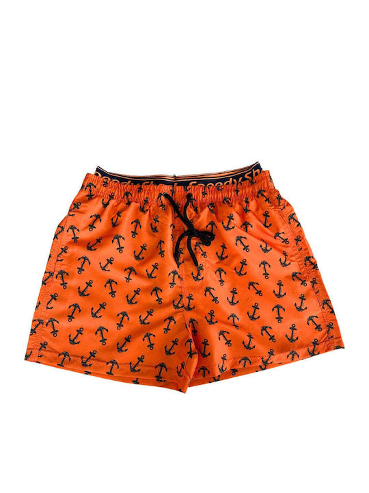 Men's Swimwear Shorts Orange