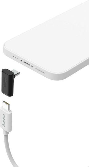 HAMA USB 3.2 Видео Кабел USB-C Мъжки - USB-C 240W Захранване PD Черен 00200359