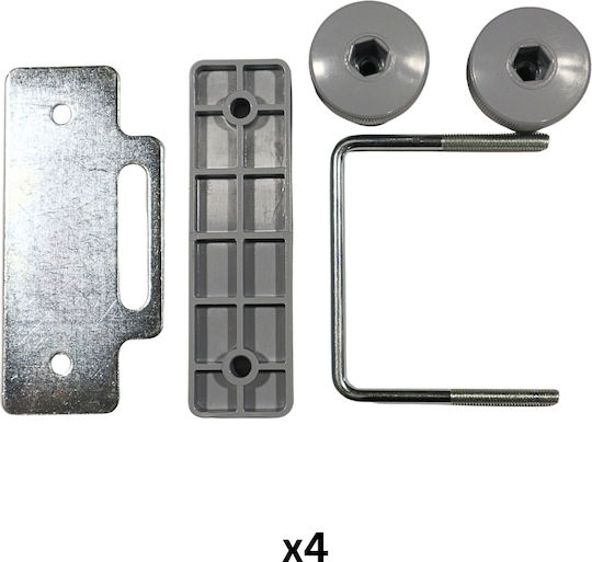 Modula Beluga Easy Μπαγκαζιέρα Οροφής Αυτοκινήτου 460lt Μαύρη