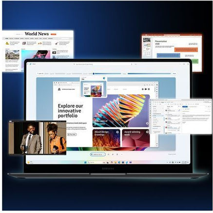 Samsung Galaxy Book5 Pro 14" 120Hz (Ultra 5-226V/16GB/256GB SSD/Arc Graphics 130V/W11 Pro) (UK Keyboard)