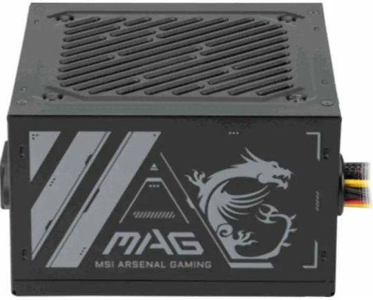 MSI Mag A500N-H 500W Μαύρο Τροφοδοτικό Υπολογιστή Full Wired 80 Plus Standard