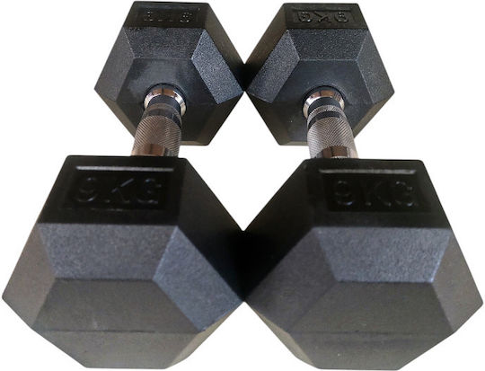 Profit Hexagon Dumbbell 1 x 9kg
