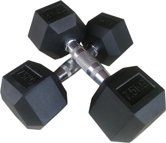 Profit Hexagon Dumbbell 1 x 7.5kg