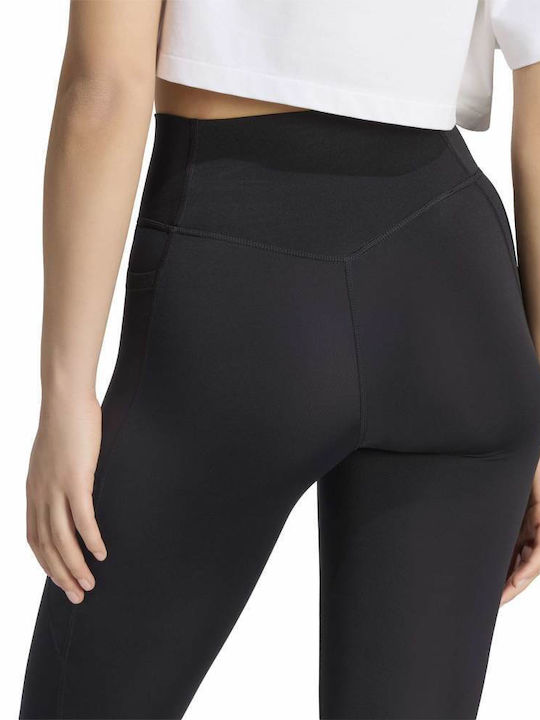 Optime Essentials Damen Capri Leggings Schwarz