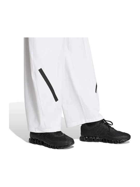 Z.n.e. Sweatpants with Elastic White