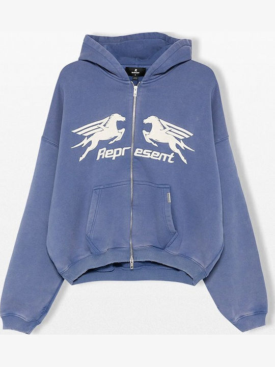 Hooded Sweatshirt Blue