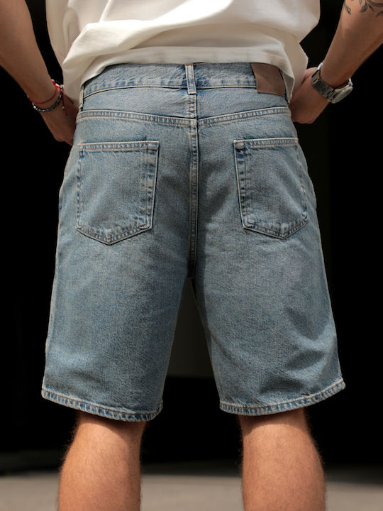 Men's Denim Shorts Blue