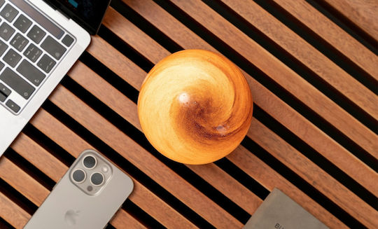 Gingko Light LED RGB Crystal Ball Lamp