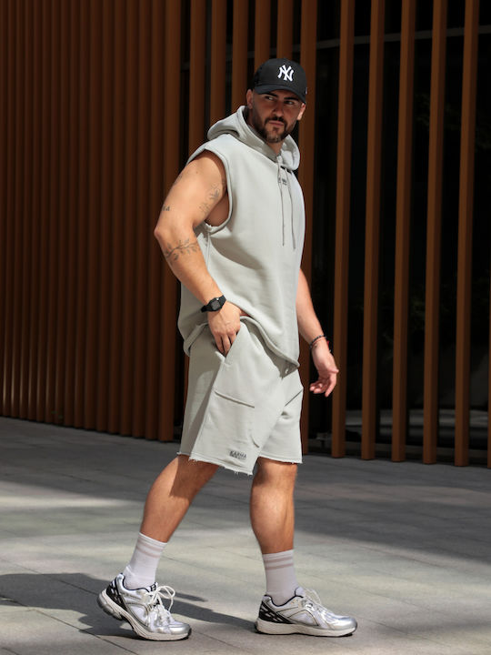 Men's Shorts Set Grey