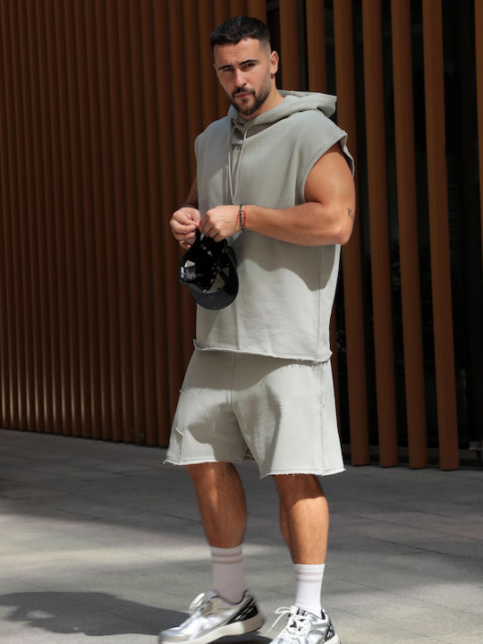 Men's Shorts Set Grey
