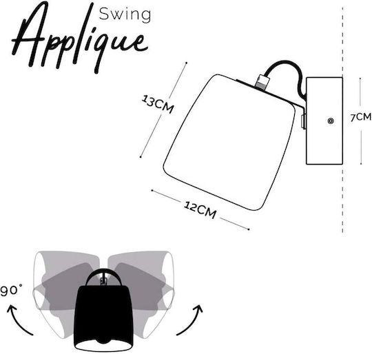 La Case de Cousin Paul Beige Wall Lamp