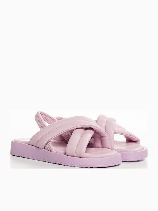 Sandale Tip Pantof Violet