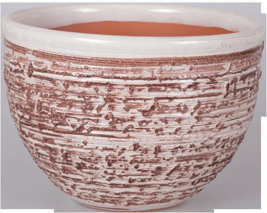 Ghiveci De Flori Ceramică Galben