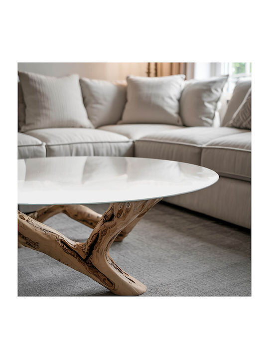 Tulup Επιφάνεια Τραπεζιού από Γυαλί 100x100cm 010010820150000019042