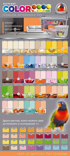 Color Latex Color Line 32 Karibisch Blau