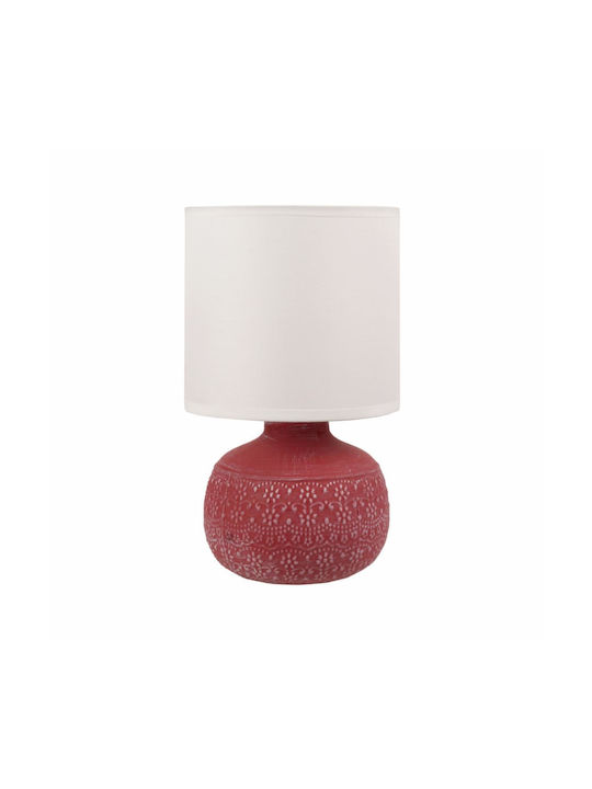 Lightex Tischlampen mit Roter Farbe und Basis