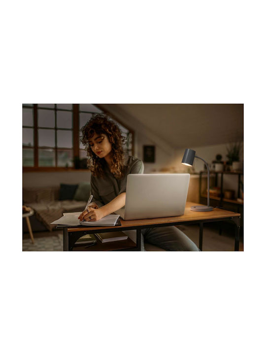 Настолна лампа Desk Фотосветило за бюро за цокъл GU10 в сив цвят