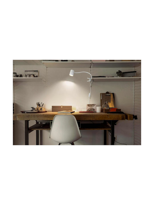Lamp Desk Настолна лампа за бюро за цокъл GU10 в бял цвят