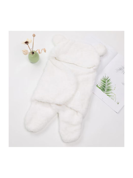 Pătură Pepinieră Swaddling Albă 50x70cm