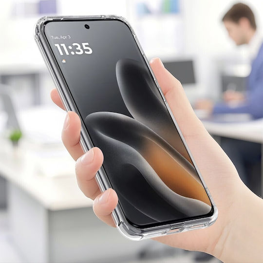 SSCase Umschlag Rückseite Kunststoff Transparent (Motorola Edge 70 Fusion 5G)