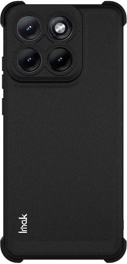 Imak Matte Silicone Black Back Cover (Motorola Edge 70 Fusion 5G)