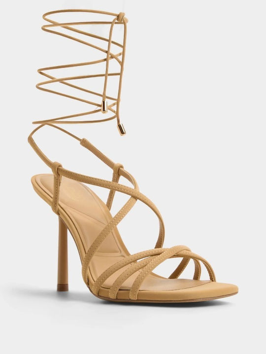 Damen Sandalen Beige