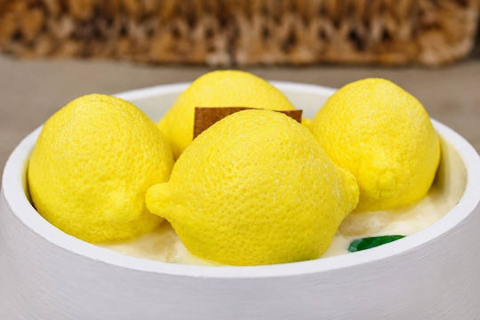 Gerakis Lumânare Aromatică Din Soia În Borcan Cu Miros De Lămâie