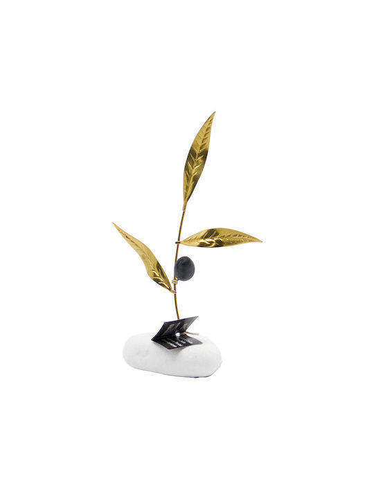 Alexandros Handmade Tabletop Decor Olive Branch Small Diagonal 10x15