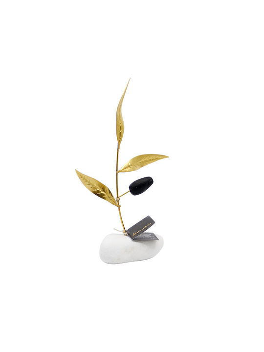Alexandros Handmade Tabletop Decor Olive Branch Small Diagonal 10x15