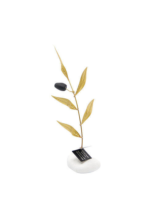 Alexandros Handmade Tabletop Decor Olive Branch Medium Diagonal 9x18