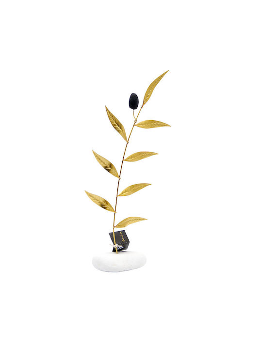 Alexandros Handmade Tabletop Decor Olive Branch Large Diagonal 11x24