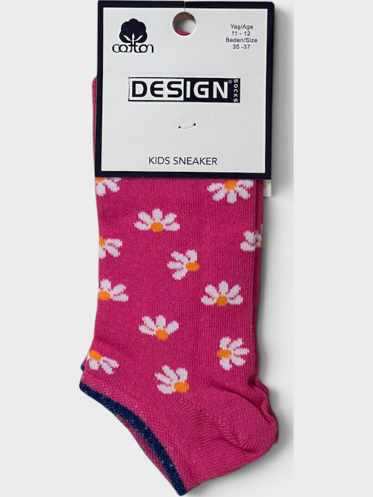 Design Socks Αθλητικά Παιδικά Σοσόνια Πολύχρωμα 6 Ζευγάρια