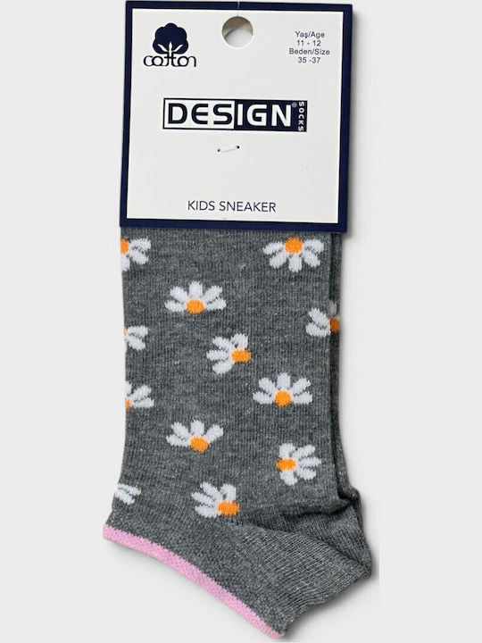 Design Socks Αθλητικά Παιδικά Σοσόνια Πολύχρωμα 6 Ζευγάρια