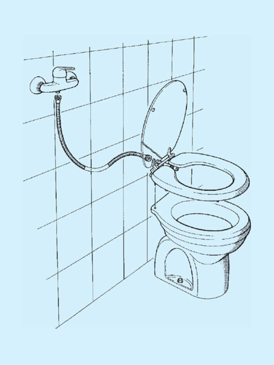 Toilettensitz mit Bidet Kunststoff