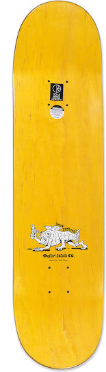 Polar Skateboard Kurzboard Gelbe