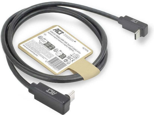 Act USB 3.2 Video Kabel USB-C männlich - USB-C / DisplayPort 60W PD 0,5m