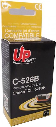 Uprint Cli526 Canon Съвместима Мастилница За Инжекционен Принтер Черен Чип