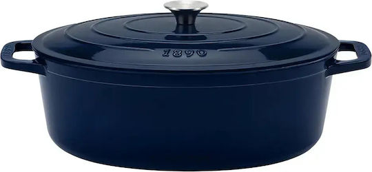 HKoenig Ovale Gusseisen Niederländischer Ofen 45cm 7.7l HKoenig Ovale Gusseisen Niederländischer Ofen 45cm 7.7l
