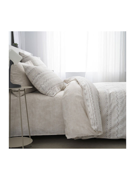 Vesta Home Κουβερλί Μονό Βαμβακερό Γκρι 160x270cm