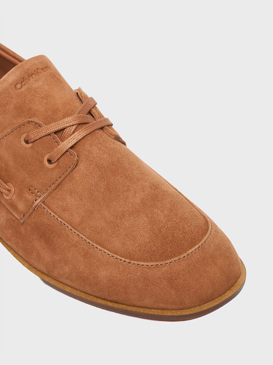Women's Boat Shoes in Orange Colour