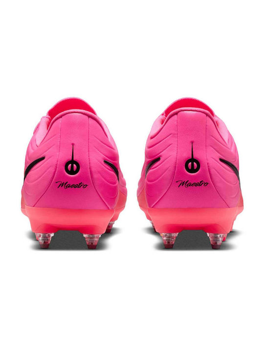 Nike Tiempo Maestro Academy SG Football Shoes with Pink Cleats