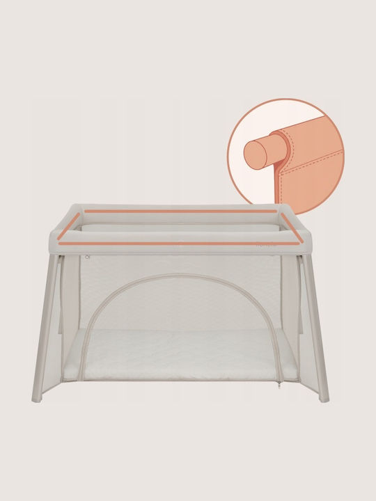 Lionelo Playpen 2 Levels with Mattress Beige 300x300cm