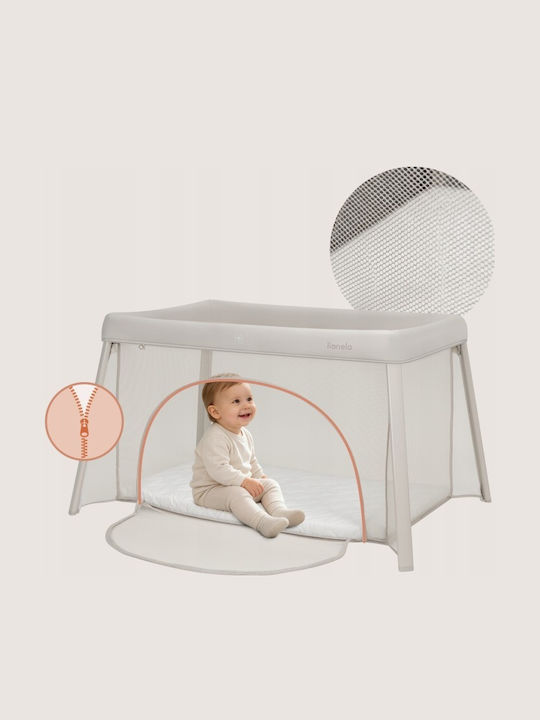 Lionelo Playpen 2 Levels with Mattress Beige 300x300cm