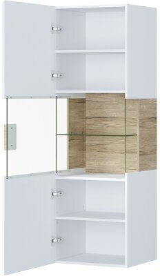 Wandregal mit LED Torsone 109 53x40x159cm Wandregal mit LED Torsone 109 53x40x159cm