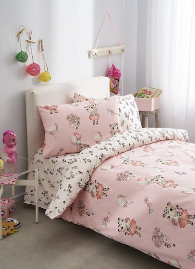 Vesta Home Единична 160x230 cm Розова