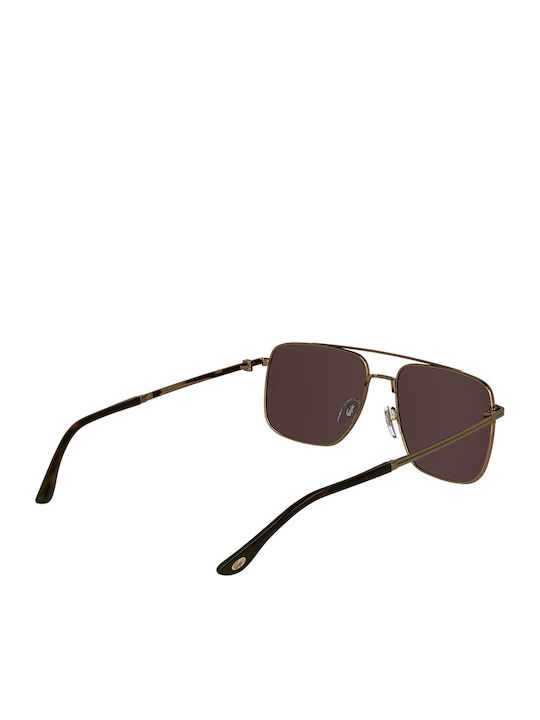 Lacoste Ochelari de Soare Pentru Bărbați cu Ramă Aurie și Lentilă Degrade Aurie L272S-750