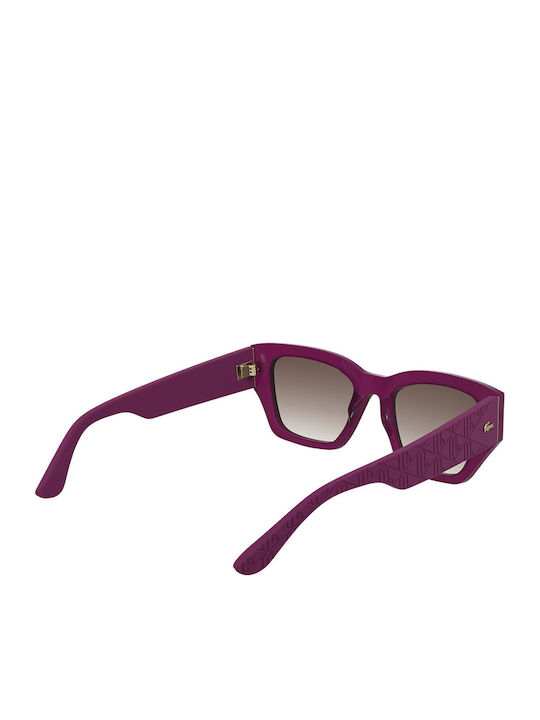 Lacoste Ochelari de Soare Pentru Femei Cu Ramă Violet și Lentilă Violet L6053S-526